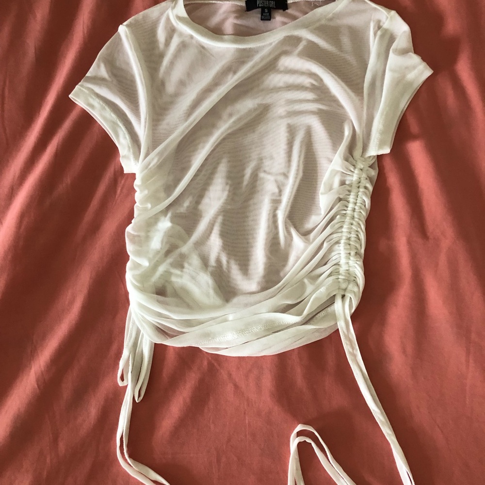 Poster girl mesh top